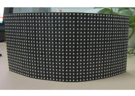 Chine P6 module flexible d&#039;intérieur pour Instalation fixe, mur rideau polychrome de LED distributeur