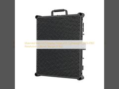 Panneau d'affichage LED Mini Mannled avec armoire légère de résolution 1920x1080, poids 6,9 kg